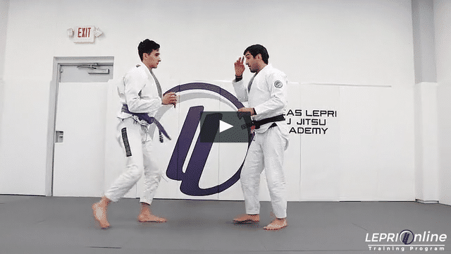 Kouchi Gari Fake to Collar Drag to Single Leg Takedown Drill