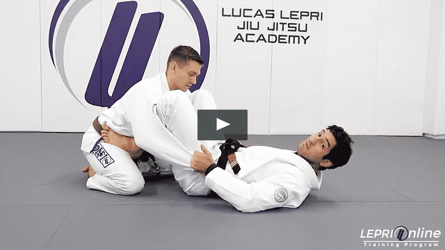 Half Spider Guard Sweep