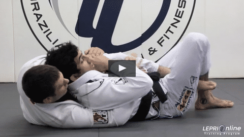 Back Attack Escape to Waiter Sweep and Leg Drag Pass