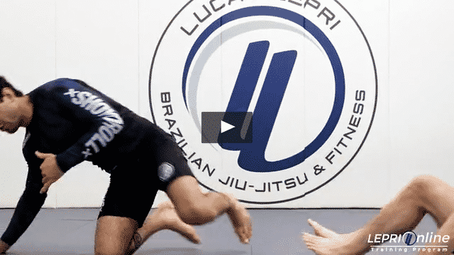 Knee Cut Pass Attempt to Armbar