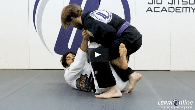 De La Riva Sweep Attempt Variation to Back Take or Knee Cut
