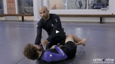 Guard Pass Using C Grips Continuation Variation