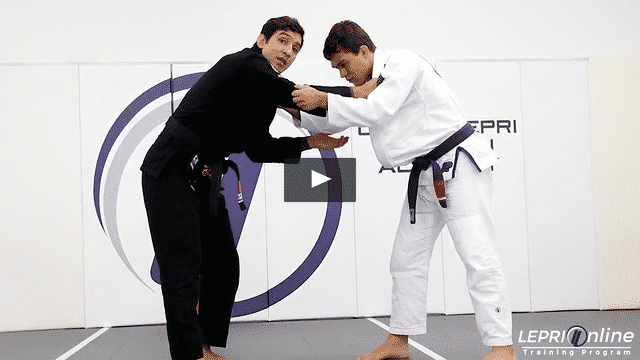 Single Leg Takedown Variation by Keeping Collar Control