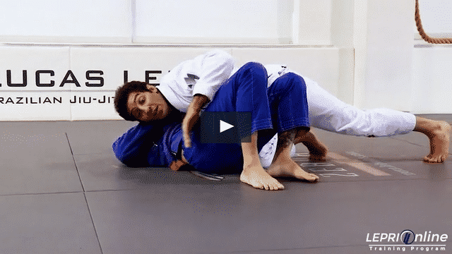 Butterfly Guard Pass to Side Control Variation when Opponent Shrimps Out