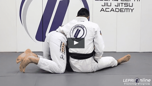 Armbar Attempt From Closed Guard Using Lapel Control to Omoplata