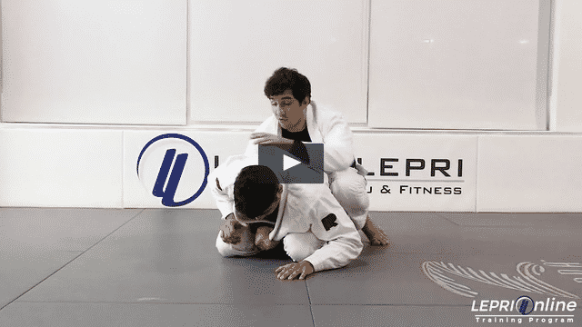 Back Take when Opponent Rolls Forward from Turtle Position