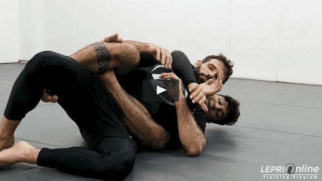 Low Single With Ankle Pick Takedown to Back Take to Rear Naked Choke