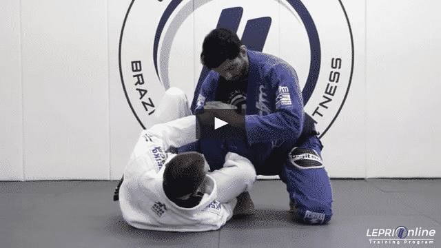 Reverse De La Riva Lapel Guard Escape and Pass