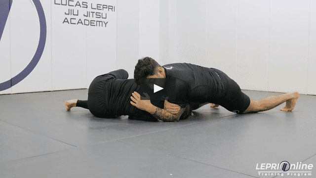 Open Guard to Leg Drag to Arm Triangle
