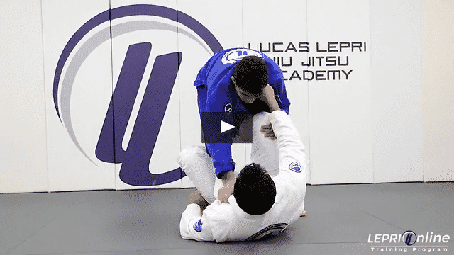 De La Riva Sweep Attempt Variation to Leg Trip or Leg Drag