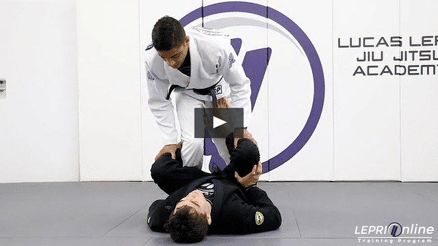 De La Riva Escape to Leg Drag Drill