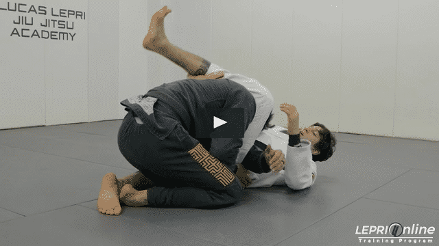 De La Riva to Lasso to Sweep Attempt to Triangle Choke or Side Control