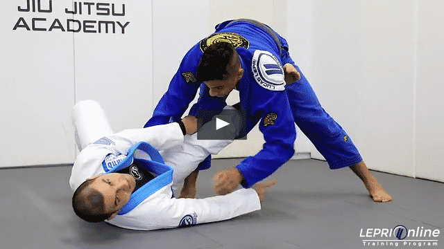 De la Riva with Lasso Control to Scissor Sweep Variation to Mount or Armbar