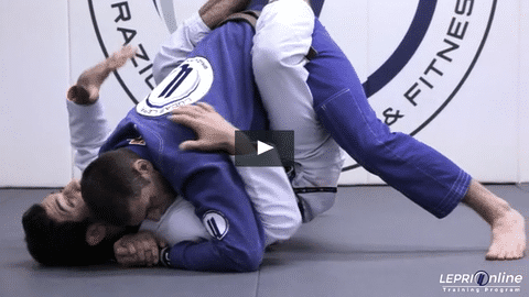 Back Take when an Opponent Attempts to Headlock from Inside the Closed Guard
