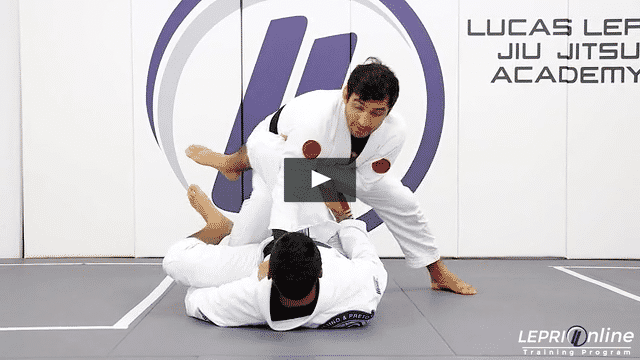 Spider Guard with Lapel Control Escape to Leg Drag to Side Control