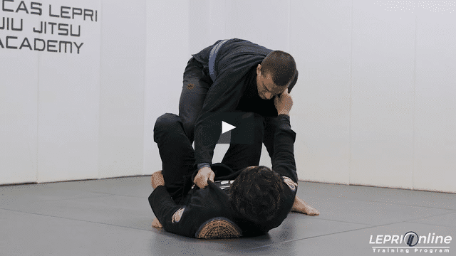 De La Riva to One Leg X Transition to Sweep