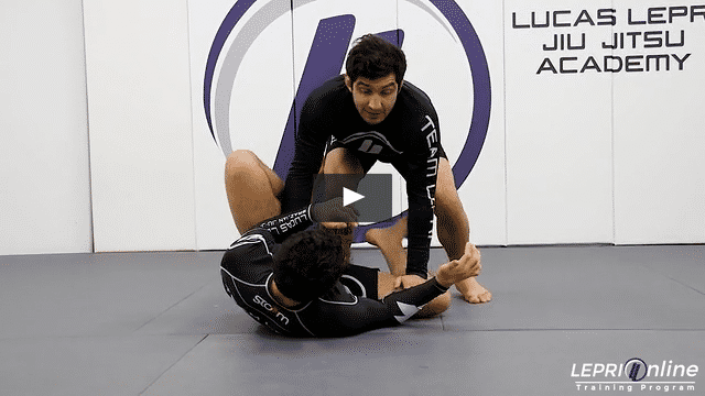 Knee Cut Pass Attempt to Back Take