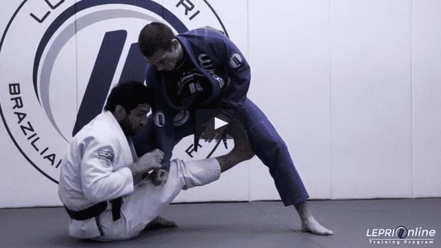 De La Riva Guard to Sit-Up Guard Single Leg Sweep and Pass