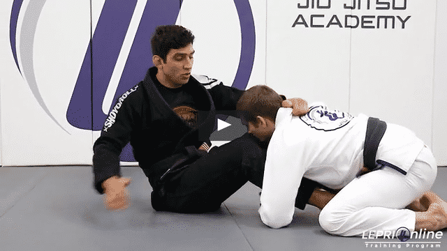 Double Leg Control Escape to Sweep to Mount
