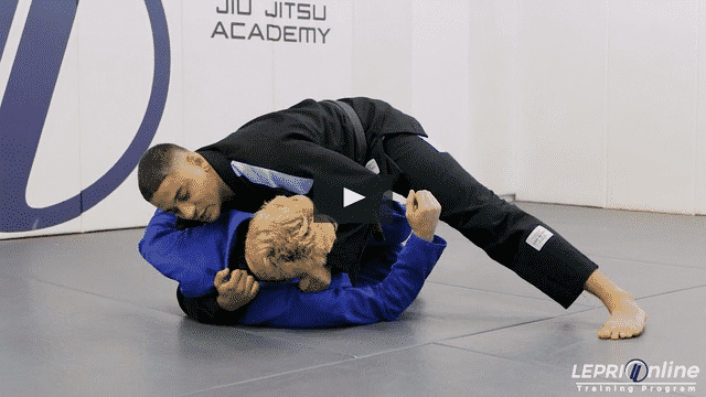 Long Step Pass Attempt to Side Control