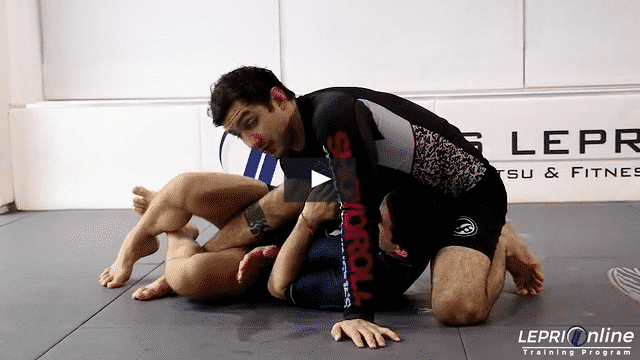 Knee Cut Pass Attempt to Deep Half Guard Escape to Kimura