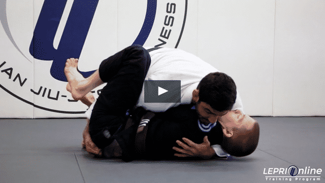 Sit Up Guard with Lapel Grip Knee Cut Pass to Side Control