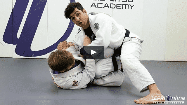 De La Riva Escape to Knee Cut to Baseball Choke