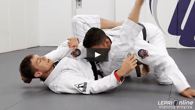 Closed Guard To Straight Arm Lock Attempt to Triangle Choke