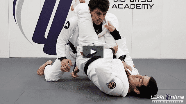 Knee Shield with Reverse De La Riva to Triangle when Opponent Reacts