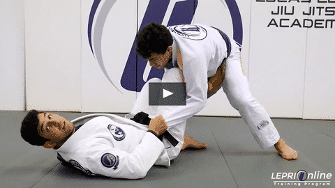 Open Guard to Lasso to De La Riva to Sip Up Guard to X Guard Sweep to Side Control / Knee On Belly