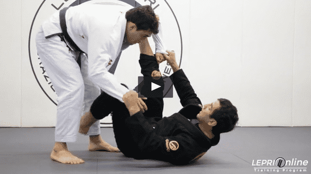 Spider Guard to Kneebar Attempt to 50/50 Guard Sweep