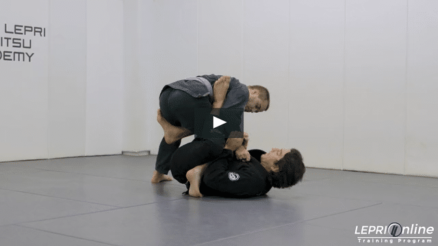 Guard Pull Controlling Belt to One Leg X Sweep Variation to Double Under Pass