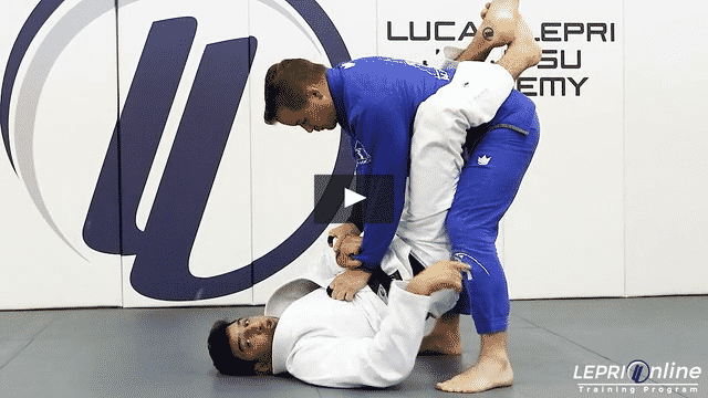 Closed Guard to Hip Bump Sweep to Mount When Opponent Stands Up