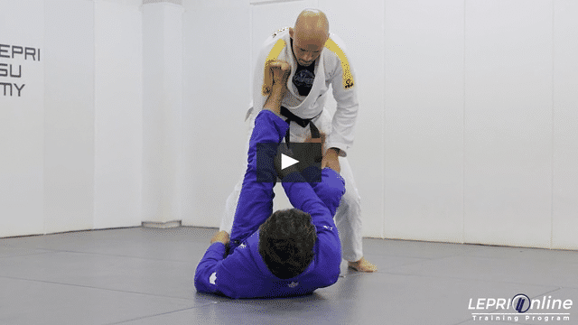 Cross Grip to Sit Up Guard to Single Leg