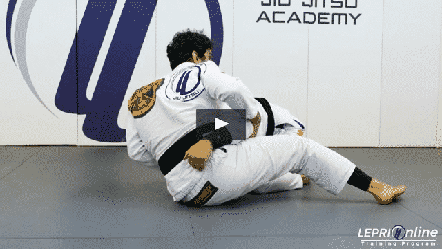 Closed Guard to De La Riva with Lasso Sweep to Reverse Armbar, Omoplata or Cross Collar Choke