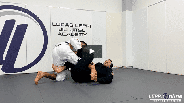 Opening Closed Guard Attempt to Sweep Counter with One Leg X to Toe Hold