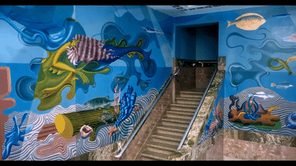 Maritime Musuem Mural Pan