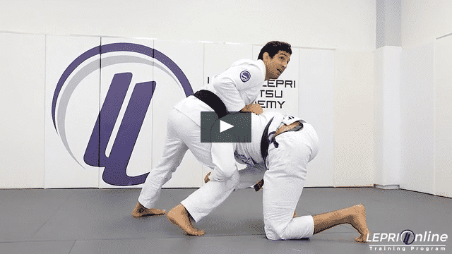 Single Leg Defense Variation to Leg Trip Takedown
