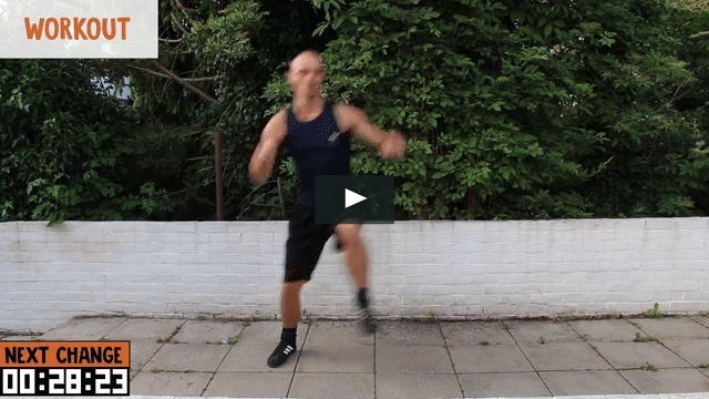 Explosive step workout