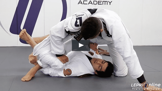 De La Riva With Lapel Control to Back Take Variation when Opponent Defends