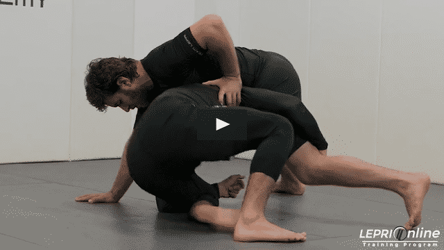 Double/Single Leg Attempt to Half Guard to Half Nelson to Back Take
