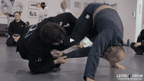 Reverse De La Riva Sweep Continuation