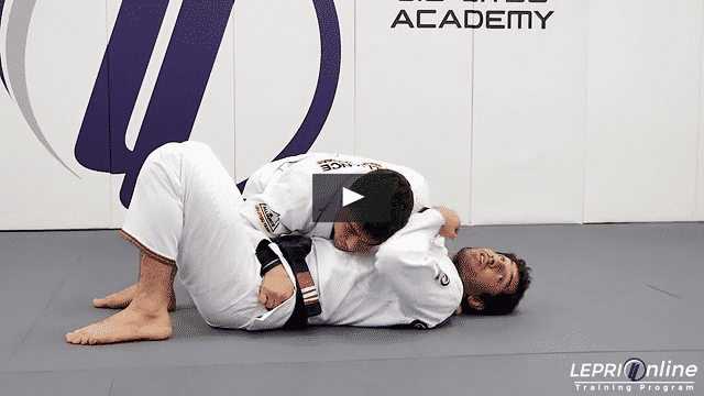 Knee On Belly Defense to Spider Guard