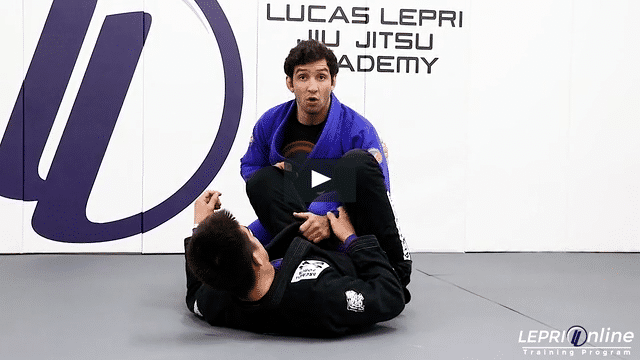 Lasso and Spider Guard Pass to Side Control or Back Take