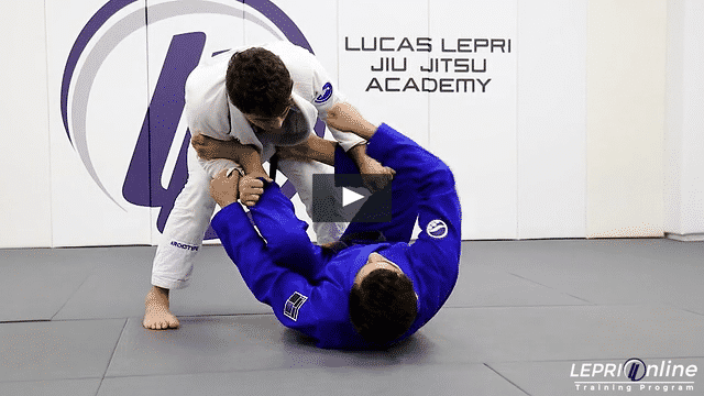 Spider Guard Pass Attempt to Armbar