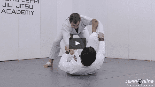 Spider Guard to Shallow Lasso to Omoplata