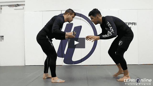 Single Leg Takedown Attempt to Back Control