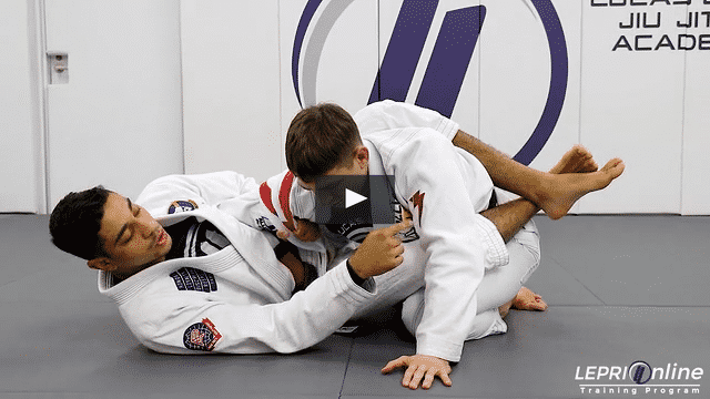 Triangle from Closed Guard With Lapel Control