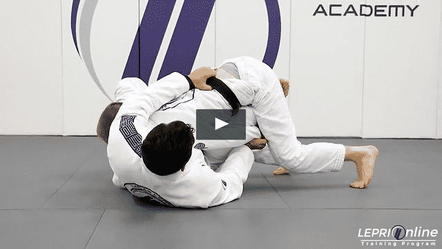 Over Under Defense to Sweep Attempt to Kimura or Armbar