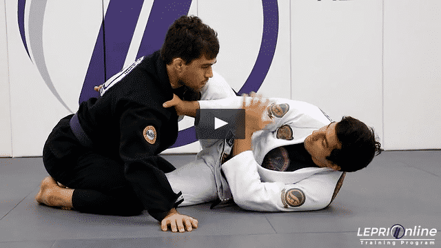 Knee Shield to Deep Half Guard Sweep to Side Control